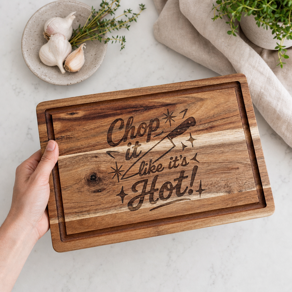 Chop It Like It's Hot - scale reference product photo