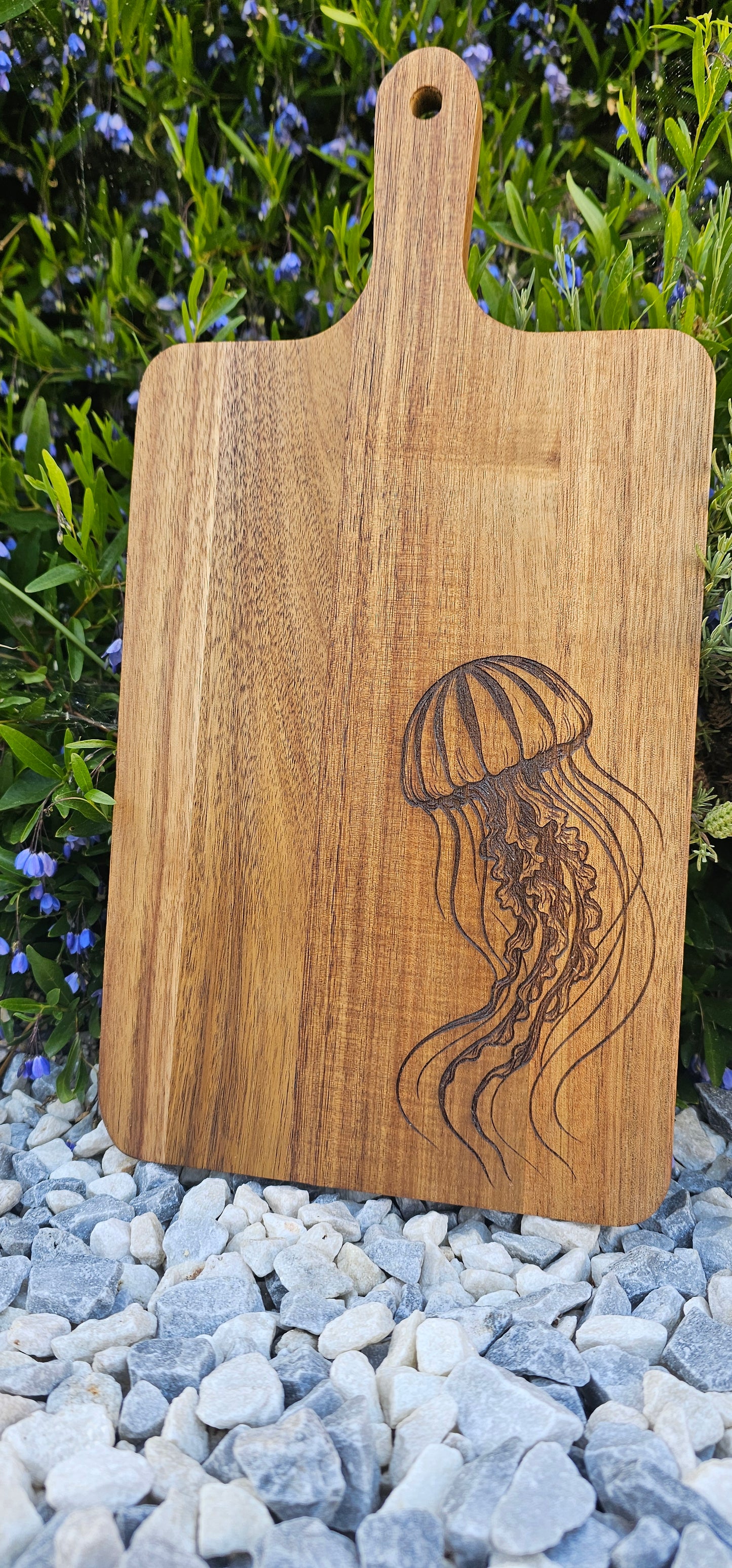 Jellyfish Acacia Chopping Board