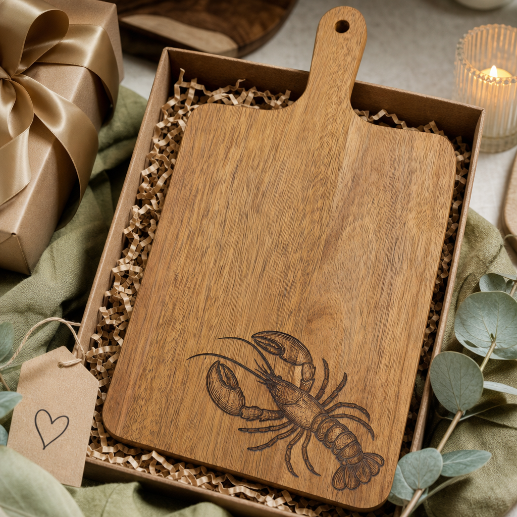 Lobster Acacia Cutting Board - gift occasion product photo for General Gift